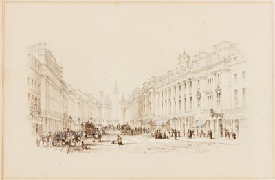 Grey Street, Newcastle von George Finlay Robinson